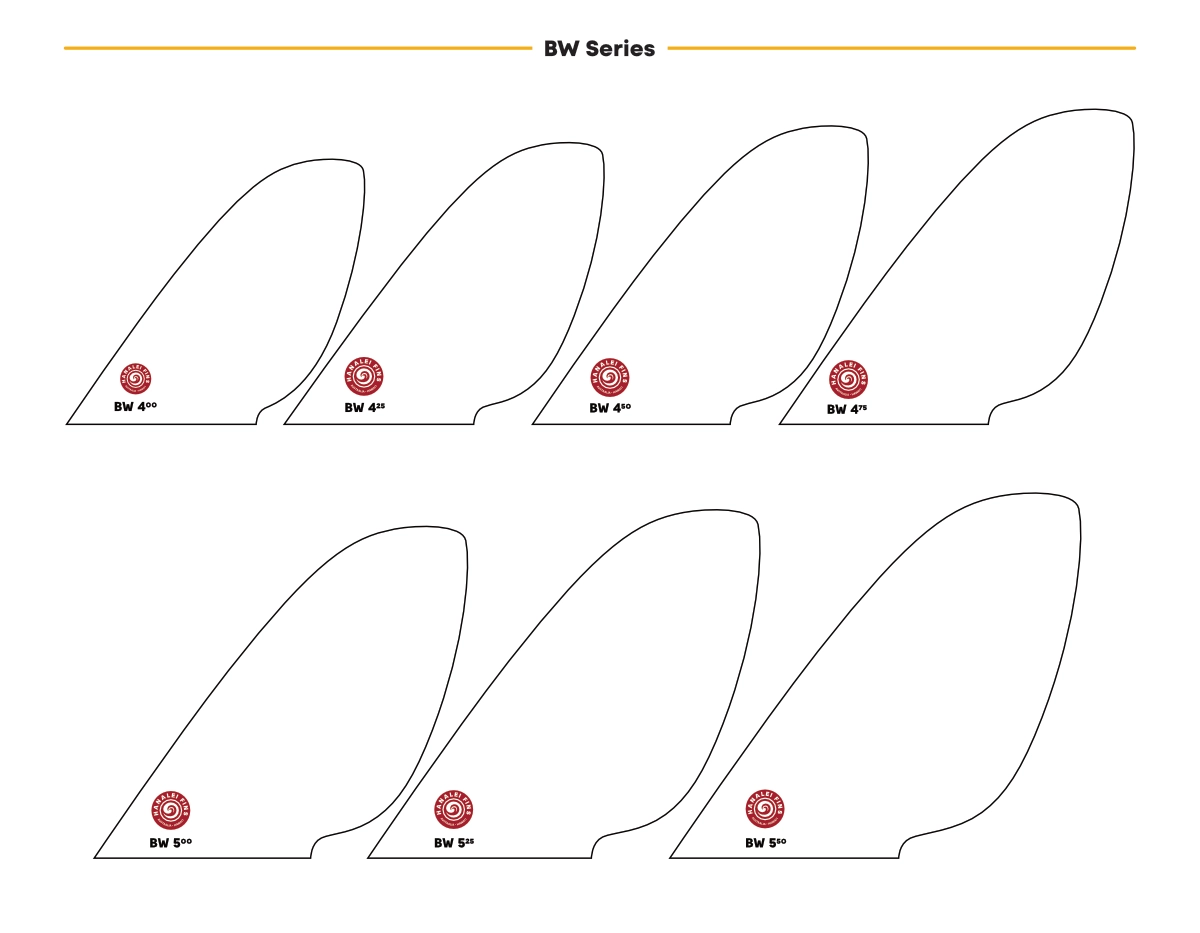 FUTURE Hanalei Fins QFT 500 ツインセット HANALEI Fin Designs